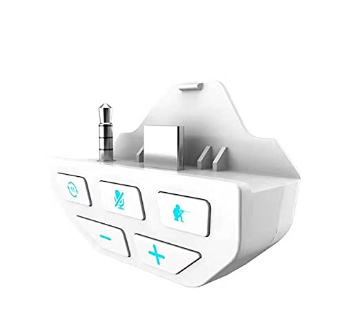 Wzmacniacz dźwięku z wieloma korektorami dźwięku adapter do słuchawek kompatybilny z Xbox One Series X/S adapter do słuchawek audio kompatybilny z zestawem słuchawkowym Xbox, sterowanie