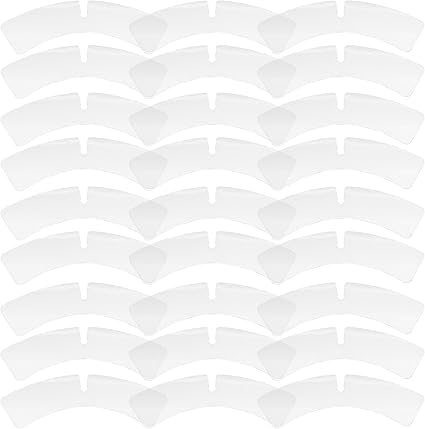 100pcs Plastic Collar Stays for Men and Women Dress Shirts - Transparent Shirt Collar Inserts for Collar Support and Stiffness | Durable Butterfly Collar Bands,and Collar Bones for Dress and T-Shirts