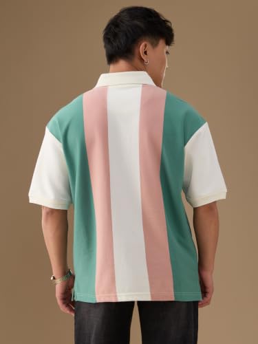 The Souled Store Oversized Polo: Swizzle White - Image 6