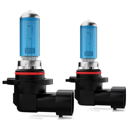 Image of Fog Light Bulbs Fit For GMC Sierra 2500 2003-2004, 9145 High Performance Fog Lights Halogen Light Bulb, 6000K White Light, Pack of 2
