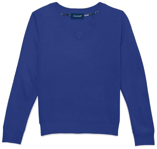 Image of Classroom School Uniforms Big Kid Long Sleeve V-Neck Sweater 56702