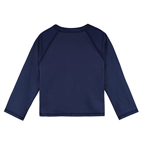 Image of Gerber Baby & Toddler Boys & Girls UPF 50+ Long Sleeve Rashguard Swim Shirt