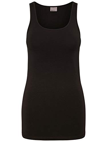 VERO MODA dam Topp Vmmaxi My Soft Long Tank Top Noos, Svart, L