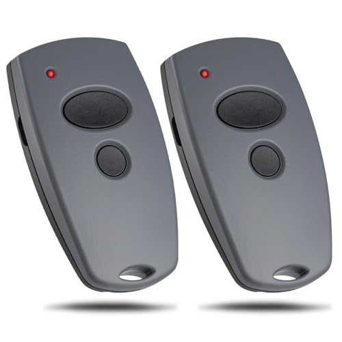 pepape Garage Door Opener Fob for Marantec D302-868, D382-868, D304-868, D384-868, D313-868, D321-868, D323-868, D131-868 for Marantec Digital 868MHz Remote Control, 2 Pack