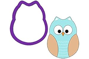 Owl Cookie Cutter - Animal Cookie Cutters - Forest Animal Cookie Cutters