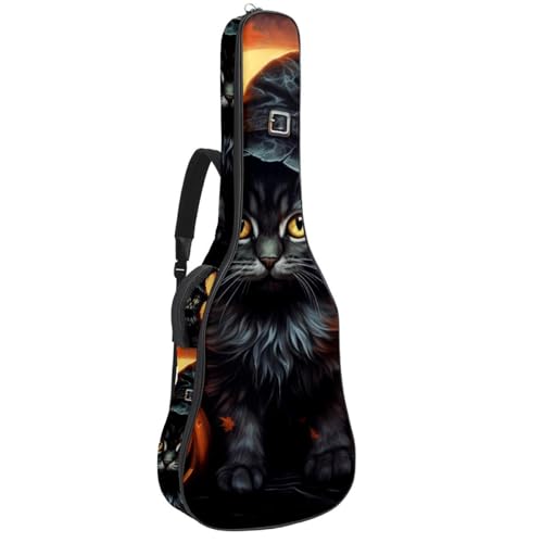 Sac de transport pour guitare étanche double bandoulière contre chocs et pluie 40 pouces