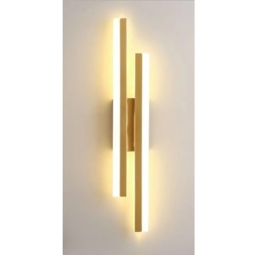 Apliques LED de interior para salón dormitorio y comedor con doble luz y diseño alargado moderno 2