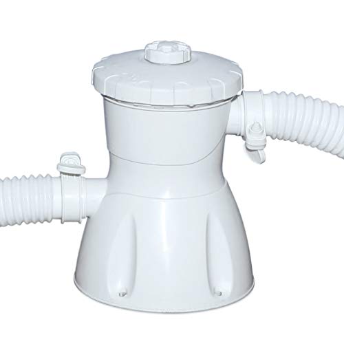 Summer Waves 8 X 8 X 2.5Ft Inflatable Above Ground Pool W/ Filter Pump(Open Box) #TOP3
