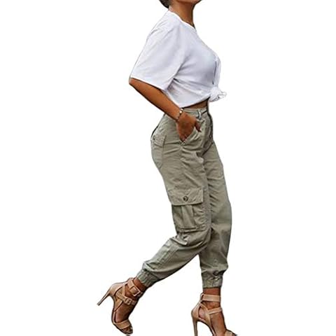 Pantalon Cargo ORANDESIGNE Kaki Cover
