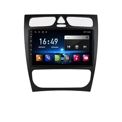 🚗 【Modelli e Anni Compatibili】: Ciao! La tua felicità conta molto per noi. For per Mercedes-Benz A W168 C W203 G W463. Per garantire che si adatti bene alla tua auto, controlla le dimensioni e i modelli compatibili prima dell’acquisto. Oppure inviaci semplicemente: 1. Modello e anno della tua auto 2. Foto della plancia centrale della tua auto. Lo confermeremo con piacere!