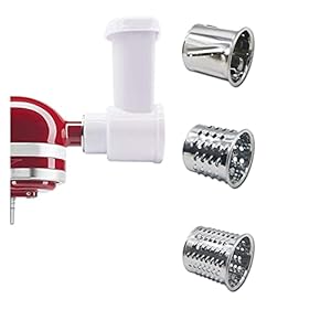 Justyaofeng Groente Sneler/Shredder/Cheese Grater Compatibel met KitchenAid Stand Mixer Bevestiging Snijden Shredding Accessoires Keukenhulpblender accessoires