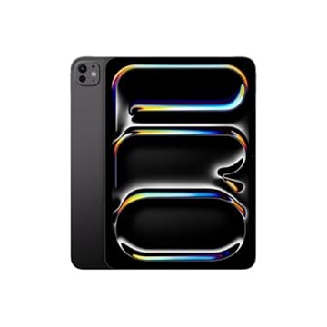Apple iPad Pro de 11 polegadas (M4): Tela Ultra Retina XDR, 256 GB, câmera frontal e traseira de 12 MP, Scanner LiDAR, Wi-Fi 6E, Face ID, bateria para o dia todo - Preto espacial