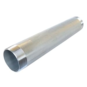 2″ x 9″ 304 Stainless Steel Pipe Nipple Threaded Both End NPT Threaded