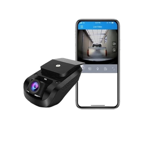 Mini Dashcam 4G de coche: cámara de tablero 1080P con grabadora DVR activa 2