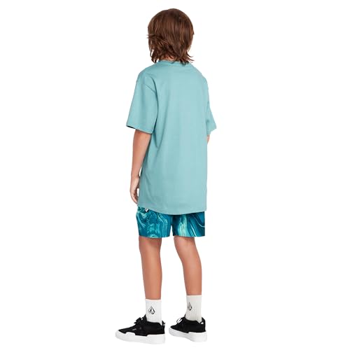Image of Volcom Boys Psyche Marble Mod Coastal Blue 29