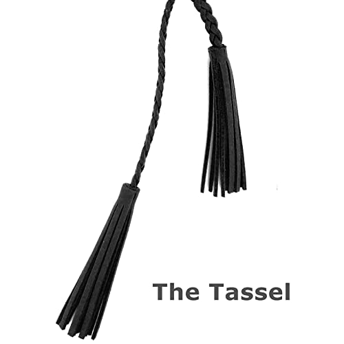 Nanxson Women's Waist Belt Woven Tassels Chain Belt Skinny Belt For Skirt Dress Pdw0042 (Black) #TOP3