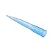 Eowpower 500 Pieces Clear Blue 1000 ul 1 ml Laboratory Lab Plastic Liquid Pipette Pipettor Tips