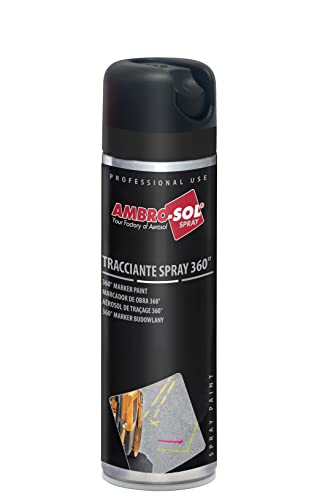 Marqueur en aérosol 360 anti-coulure pour marquage propre sur mur
