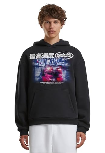 Sweat à capuche Mister Tee homme noir taille XS vêtement streetwear