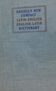 Cassell's New Compact Latin-English English-Lat... B01E1DJ3I6 Book Cover