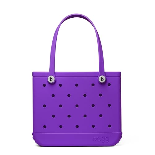 Image of BOGG BAG - Medium Tote Bag - Houston We Have a Purple - 15in L x 5in W x 12.5in H - Lightweight, Washable, Durable - All Purpose EVA - for Beach, Pool, Boat, Work, Sports