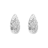 RMMD Tropfen Ohrringe Silber Ohrstecker Ohrringe-Damen Damenohrringe Hypoallergene Schmuck Damen Schmuck Silber Ohrringes Mädchen Earrings Geschenke für Frauen Frau Freundin und Mutter