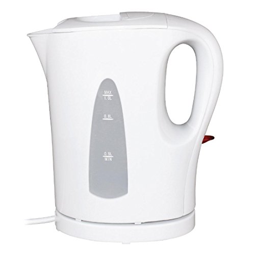 Caterlite cl186 Hotelzimmer-Wasserkocher aus Kunststoff, 1.0 l, weiß