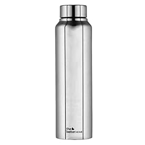 The Better Home Stainless Steel Water Bottle 500ml | Rust Proof, Light Weight & Durable 500ml Water Bottle… (Pack of 1…