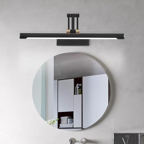 Iluminación para armario y tocador con lámpara LED ajustable de 43cm para evitar sombras