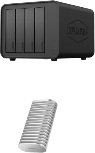 Boîtier 4 Baies 10 Gbps et Module SSD M.2 NVMe 40 Gbps pour Transfert de Données Ultra Rapide