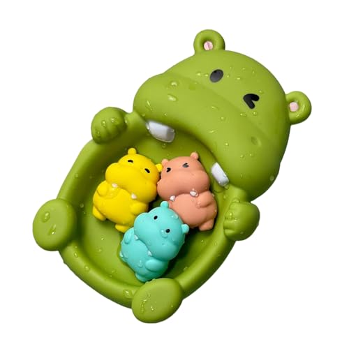 Jouets de bain anti-moisissures : 4 jeux flottants d'apprentissage pour piscine 18 mois