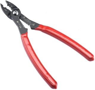NEIKO 02037A Compact Wire Stripper | 4-in-1 Multi Purpose Electricians Plier | Wire Crimper, Cutter and Gripper | 12-20 AWG Wire Service Tool | Crimps Insulated & Non-Insulated | Electrical Stripping