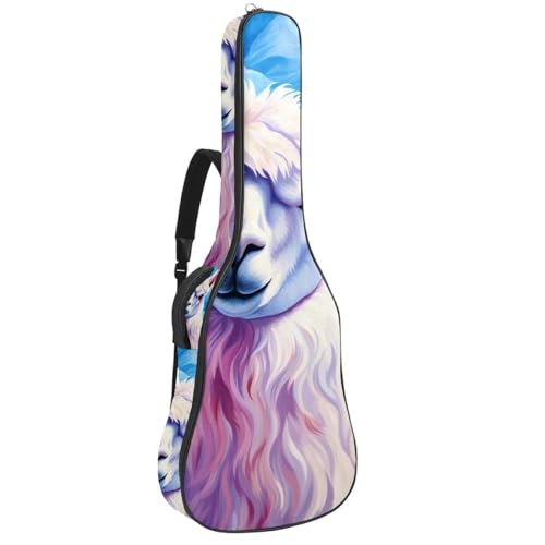 Housse guitare acoustique alpaga pour transporter votre musique en cours et en répétition