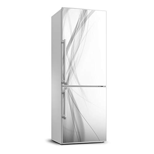 Película autoadhesiva refrigerador ondas acabado visual salón moderno 2