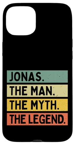 Jonas The Man The Myth The Legend �ʔ������� �J�X�^�}�C�Y�� �X�}�z�P�[�X iPhone 15 Plus �p