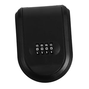 Iplusmile Zahlenschloss Schlüsselkasten Schwarz