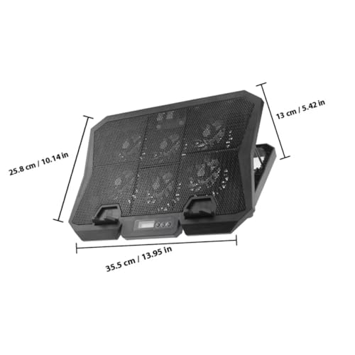 Base para Laptop con Ventilador Silencioso y Led Azul 15.6 pulg miniatura 2