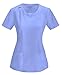 CHEROKEE Infinity Women's Medical Uniforms Scrub Set - 2624A Round Neck Top & 1123A Low Rise Straight Leg Drawstring Pant (Ciel - Small/Small)