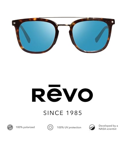 Revo Sunglasses Atlas: Polarized Crystal Glass Lens with Square Frame2