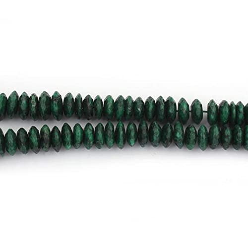 Rondelles Émeraude Taille Allemande 9-12mm | Perles LKBEADS pour Bijoux d'Exception