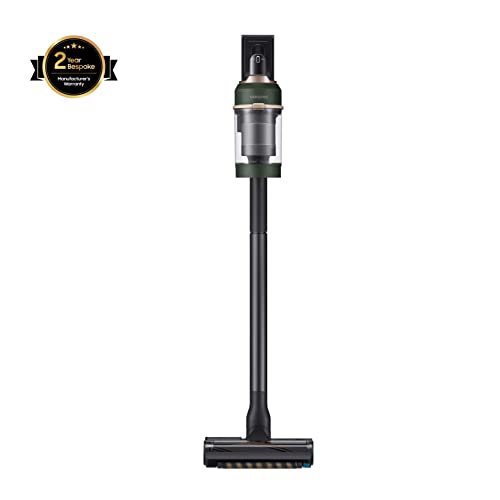 Samsung Bespoke Jet Cordless Stick Vacuum Cleaner With All In One Clean Station, Powerful Floor Cleaning For Carpet, Hardwood, Tile, Lightweight, Hepa Filtration, Woody Green #TOP1
