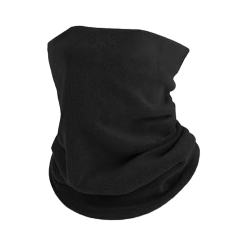 Winter Neck Gaiter Men Fleece Neck Warmer Gaiter Ski Mask Women Face Cover Scarf for Cold Weather Skiing Fishing