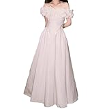vestidos para boda civil 2018 para gorditas 5. Adorno de encaje: El diseño de hombros descubiertos está adornado con encaje tridimensional, lo que proporciona un ajuste cómodo. Este diseño realza la superposición general, añadiendo un toque de dulzura al vestido de novia y estilizando los brazos.