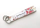 Keychain Lanyard - Best Mom Ever - Mother's Day Key Chain Wristlet