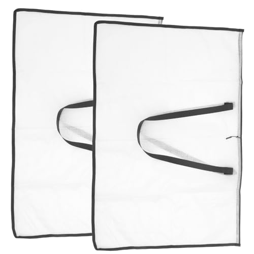 SEWACC Mesh Portfolio Tote Bag Draw Board Carrier: Large Capacity Artwork Folder Bag for Outdoor Sketching and Supplies