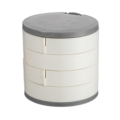 jewelry organizer Jewelry Organizer Small Jewelry Storage Box 4-Layer