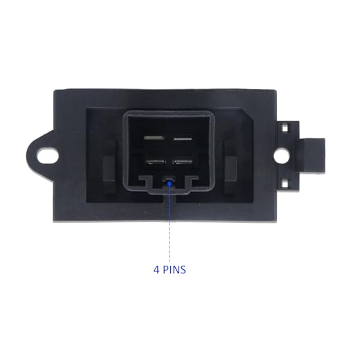 Image of AITKEN AC Blower Motor Resistor Compatible with Ford Focus 2008-2011, Suitable for manual AC Replace #8S4Z18591A 5369845 RU709 JA1745 4P1623