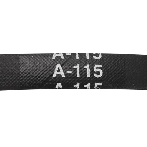 Image of uxcell 2pcs A115 or 4L1170 Classic Wrapped Rubber V-Belt, 115 inch(2920mm) Inside Circumference, A Profile V Belt