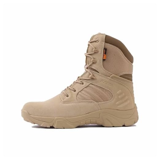 Bottes de travail militaires en cuir suédé durable, bottes militaires tactiques pour hommes, bottes de combat légères, bottes de travail militaires, bottes militaires tactiques pour hommes, bottes de