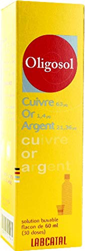 Drops Oligosol Silver Gold Copper 60 ml